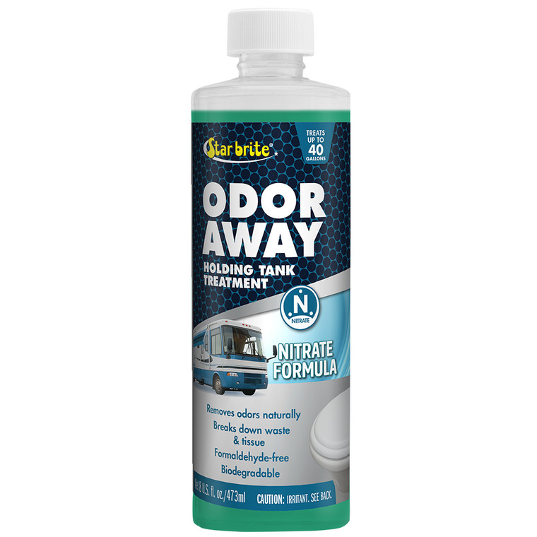 Star brite Odor Away Holding Tank Treatment - Nitrate Formula - 8 oz *4-Pack - 76308