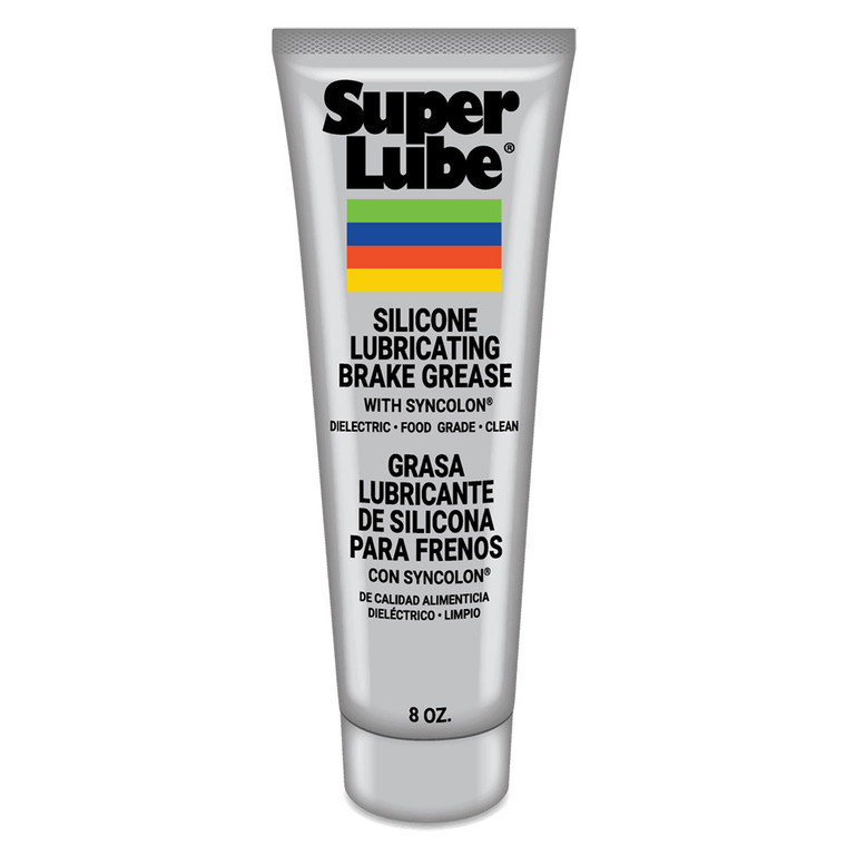 Super Lube Silicone Lubricating Brake Grease w/Syncolon - 8oz Tube - 97008