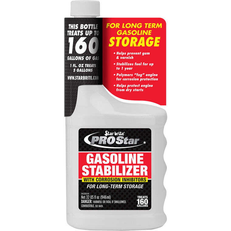 Star brite PRO Star Gas Stabilizer w/Corrosion Inhibitors - 32 oz - 84332