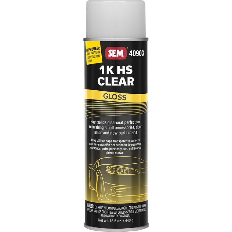 SEM 1K HS Clear - 20oz Aerosol Can - Gloss Finish - 40903