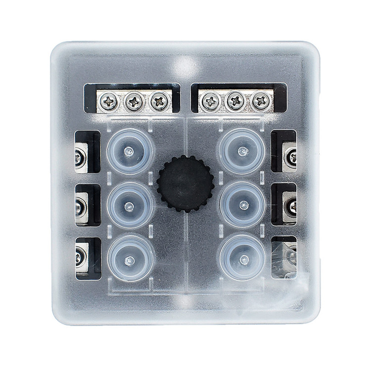 Bluewater 6 Position Beaker Block w/Cover - 3200-2001-006