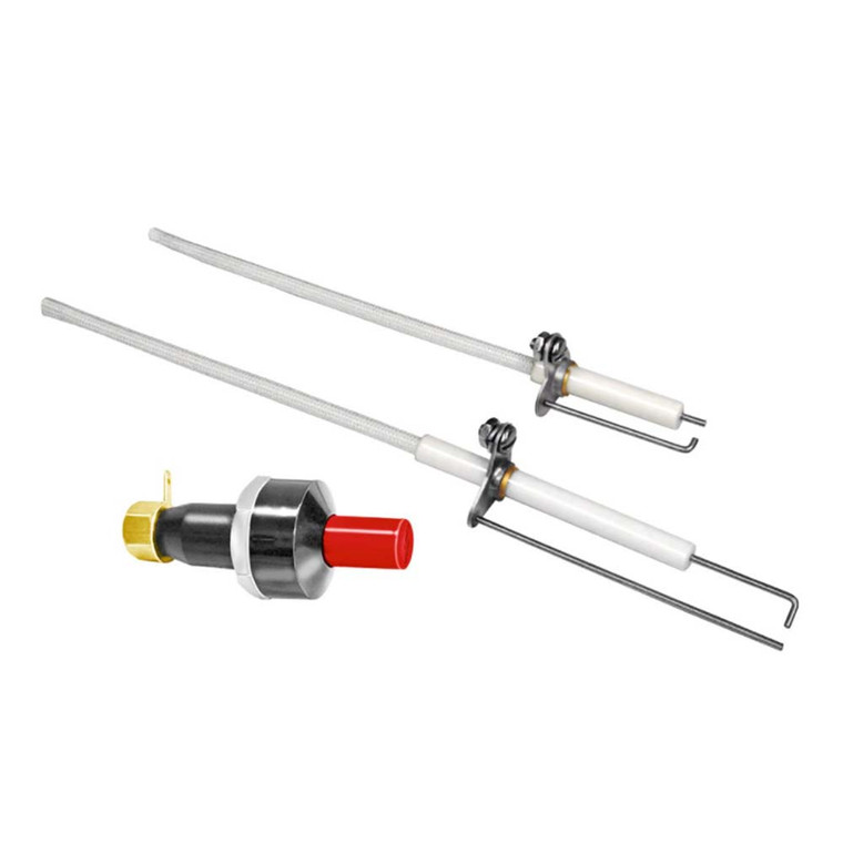 Magma Piezo Igniter & Ceramic Electrode w/Wire & Fasteners - 10-960