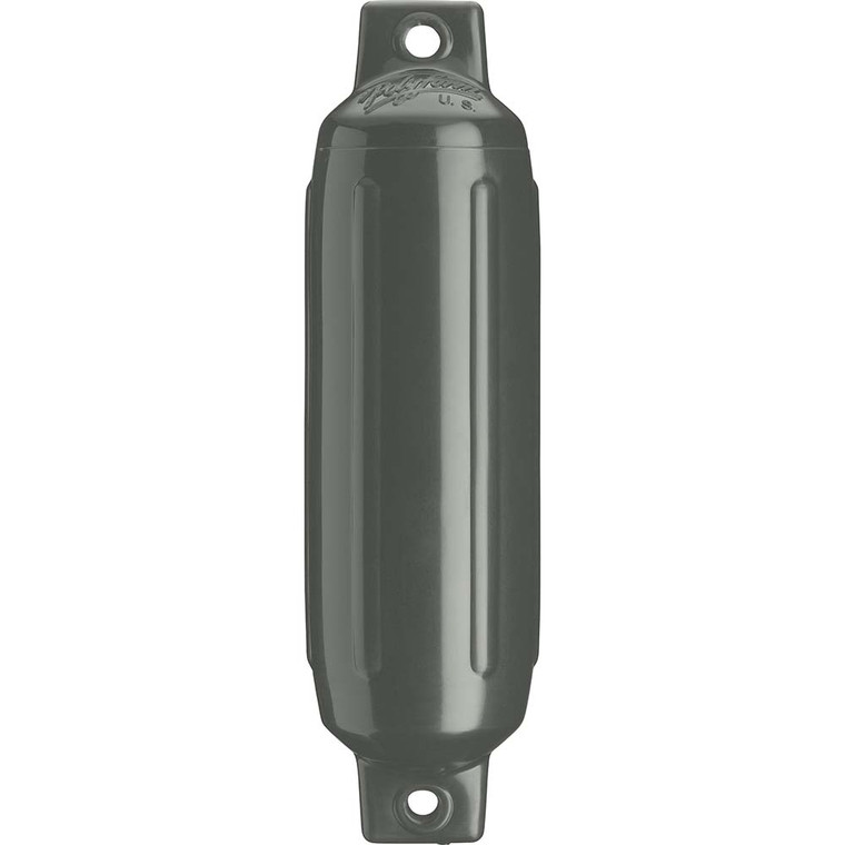 Polyform G-4 Twin Eye Fender 6.5" x 22" - Graphite - G-4 GRAPHITE