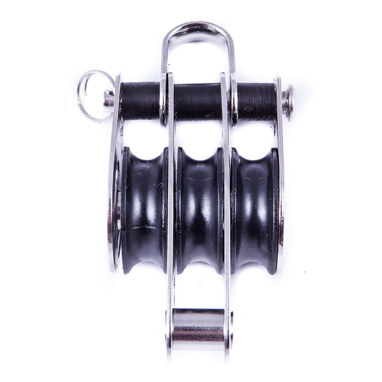 SeaSure 25mm Treble Block w/Center Becket - 00.32CRD
