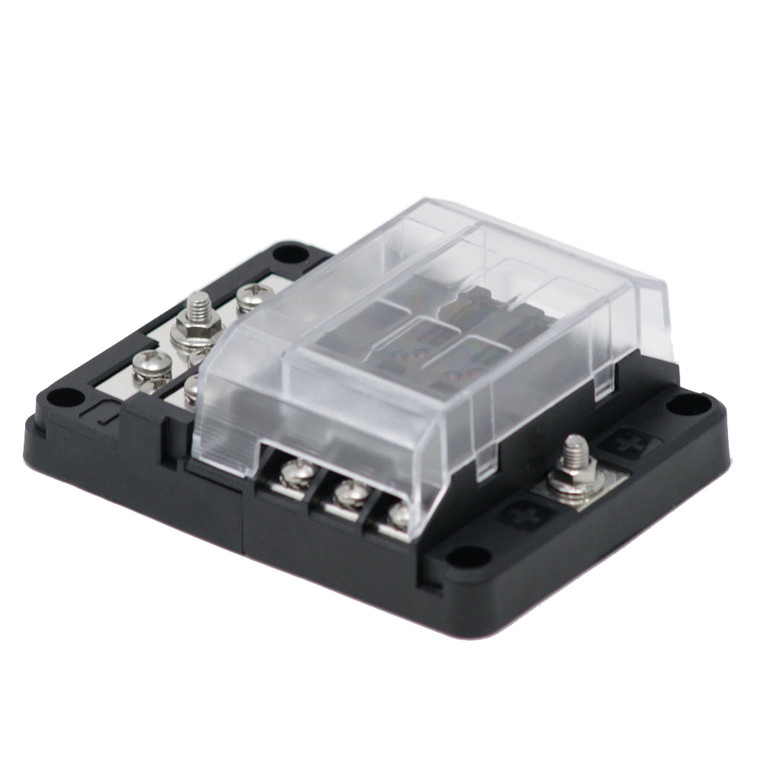 Egis RT Fuse Block 6 Position w/Ground & LED Indication - 8025