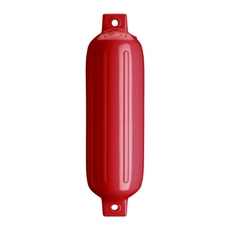 Polyform G-4 Twin Eye Fender 6.5" x 22" - Classic Red - G-4 CLASSIC RED