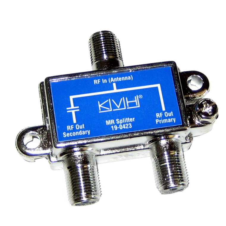 KVH Splitter f/Additional 12V Receiver M1 & M3 Installations - 72-0177