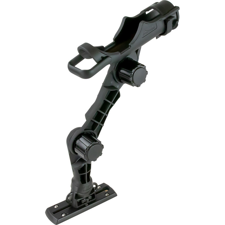 Sea-Dog Triple Threat Rod Holder - Track Mount Base w/6" Extension - 325425-1