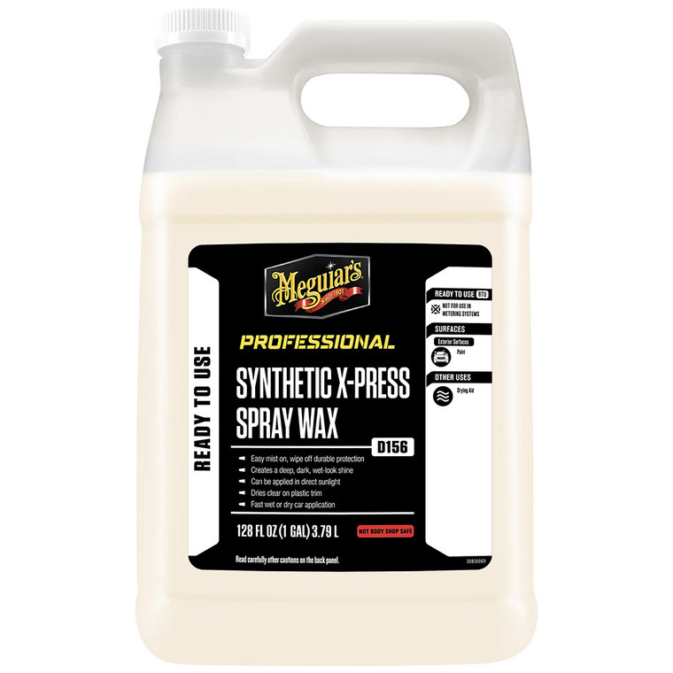 Meguiar's Synthetic X-Press Spray Wax - 1 Gallon - D15601