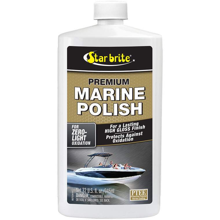 Star brite Premium Marine Polish - UV Protection & High Gloss Finish - 32 oz - 85732