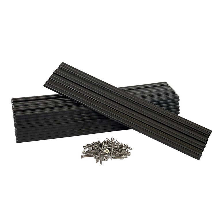 Caliber Marine Slides 3"x15" Black *10-Pack - 23010