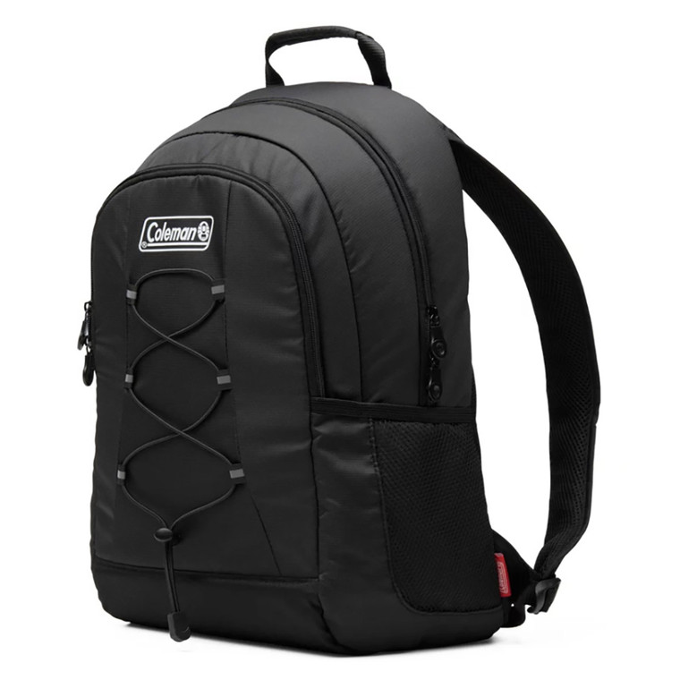 Coleman CHILLER 28-Can Soft-Sided Backpack Cooler - Black - 2158133