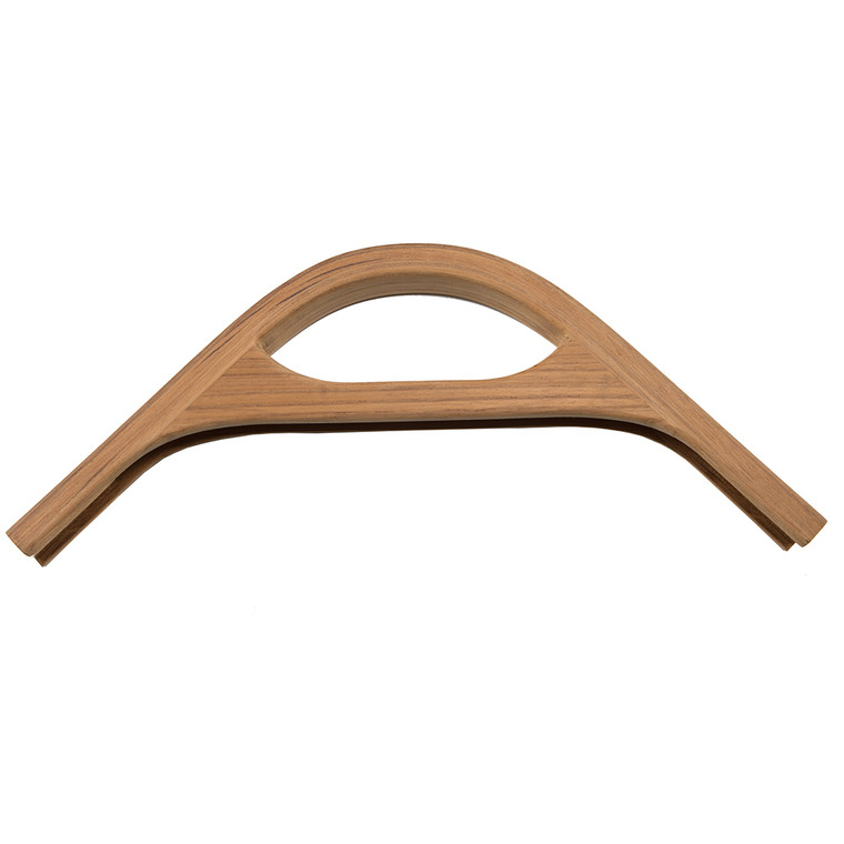 Whitecap Teak Track Corner w/Hand Hold Molding - 3/4" - 60805