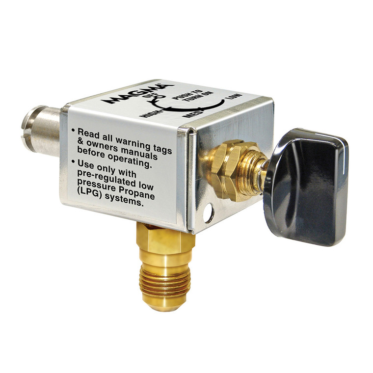 Magma LPG (Propane) Low Pressure Valve f/9" x 18" & Kettle Grills - A10-220