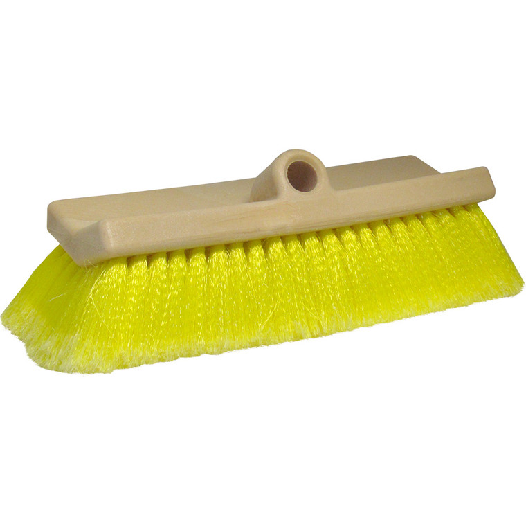 Star brite 10" Bi-Level Boat Brush - Soft Yellow Bristles - 40014