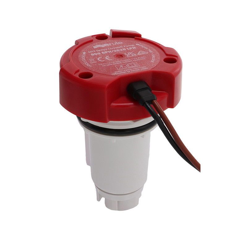 Rule 800 GPH Livewell Pump Replacement Motor Cartridge - 66DR