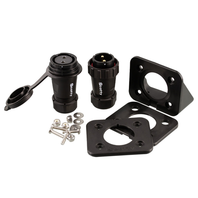 Scotty 2121 Marine Grade Plug & Socket - 12V - 2121