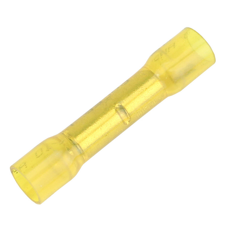 Pacer 12-10 AWG Heat Shrink Butt Connector - 100 Pack - TBSE10-100