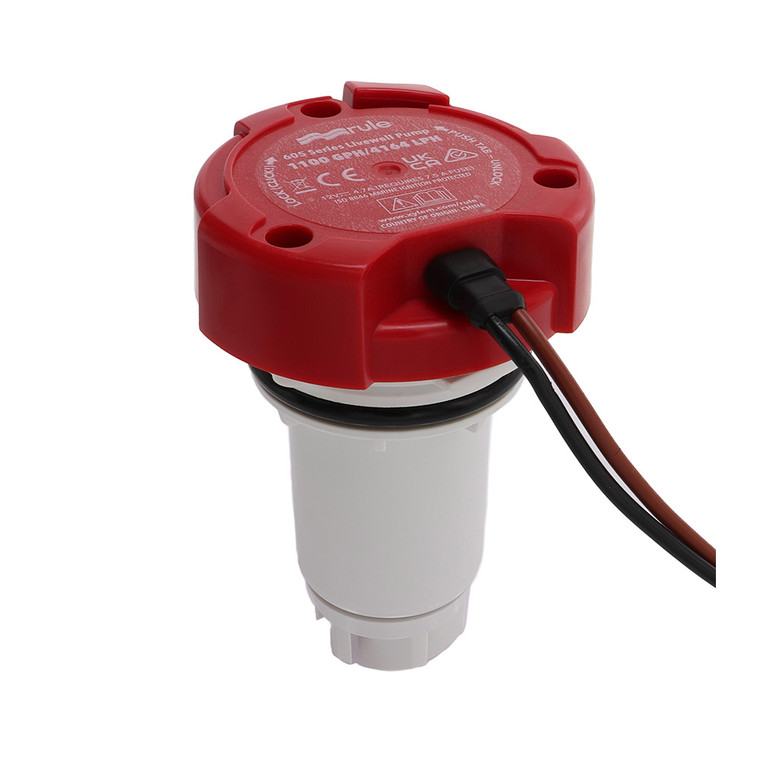 Rule 1100 GPH Livewell Pump Replacement Motor Cartridge - 67DR