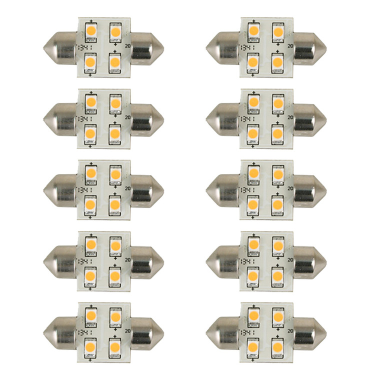 Scandvik 41174 Bulb Warm White *10-Pack - 41174