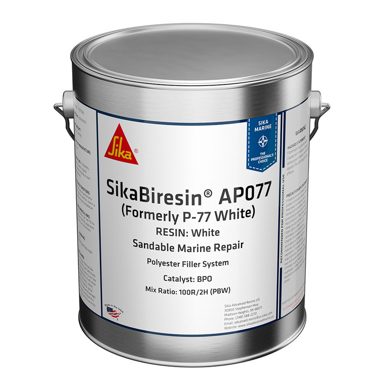 Sika SikaBiresin AP077 Polyester Fairing Compound Above/Below Waterline - Quart - 609801