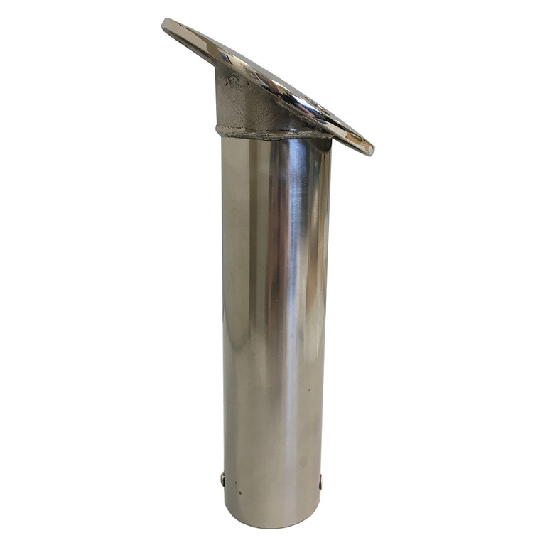Tigress Economy Stainless Steel Gunnel Mount Rod Holder- 30 Degree - 77273