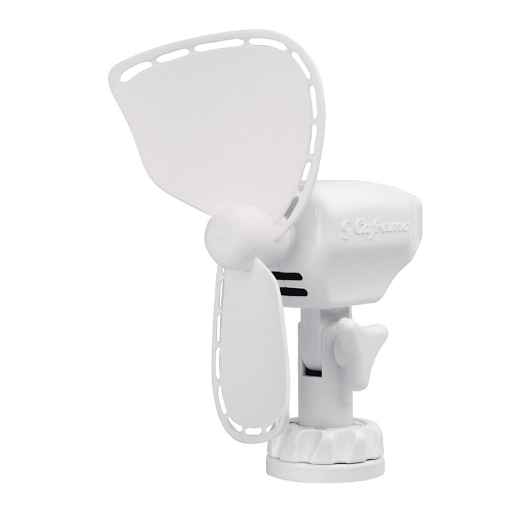 SEEKR by Caframo Ultimate 757 12V 2-Speed 7" Fan - Direct Wire - White - 757DCWBX