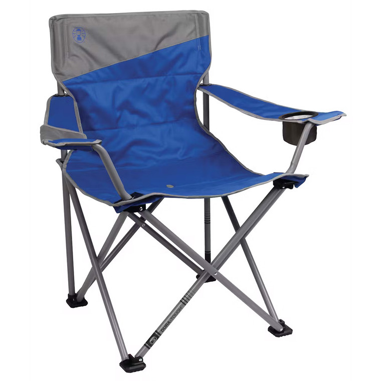 Coleman Big & Tall Quad Camping Chair - Blue - 2000035476