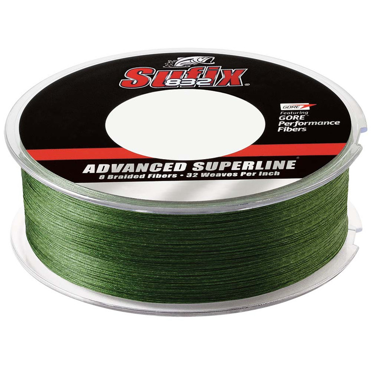 Sufix 832 Advanced Superline Braid - 15lb - Low-Vis Green - 600 yds - 660-215G