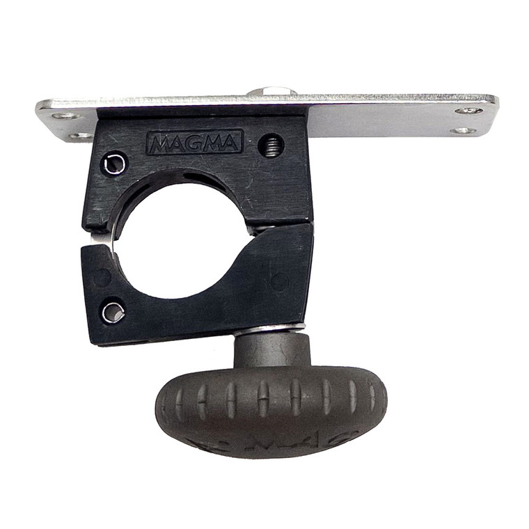 Magma Horizontal Round Rail Mount w/Knob - 1-1/2" - T10-591