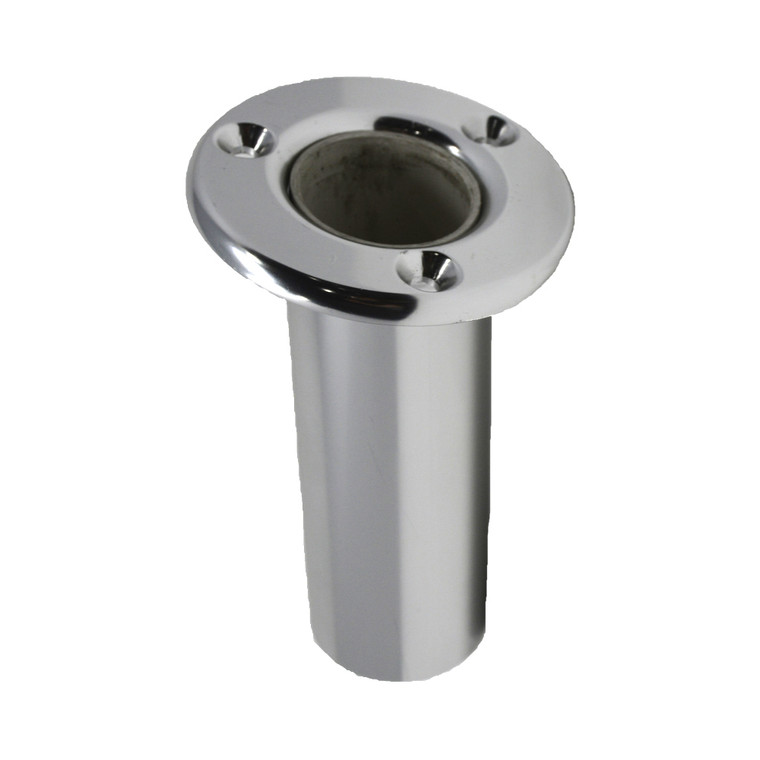 TACO Flush Mount Rod Holder 10 Degree - Deluxe Anodized Finish - F31-0702BXY