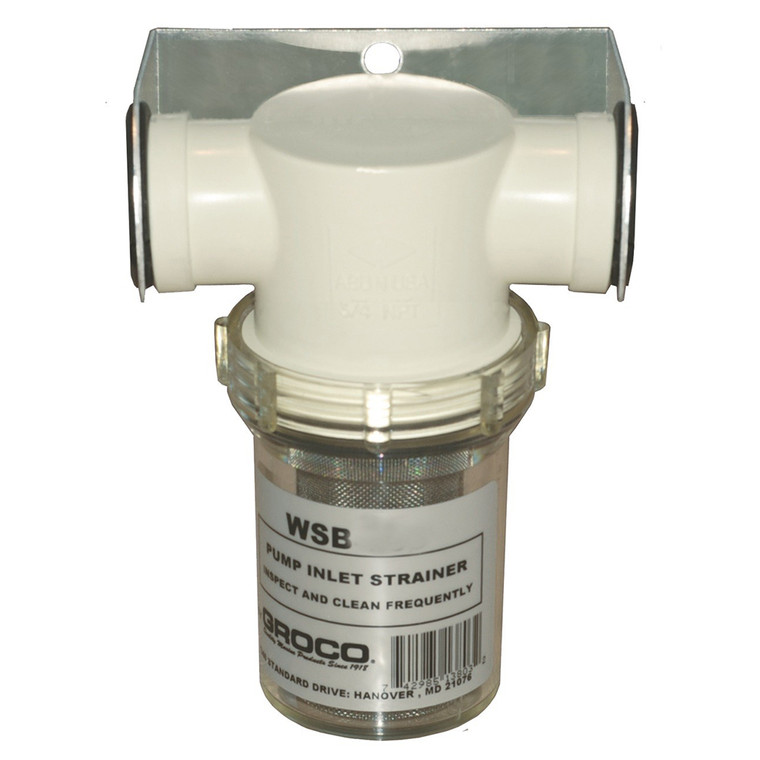 GROCO 1-1/4" Fresh Water Strainer w/#304 SS Basket  - WSB-1250