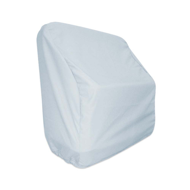 Carver Poly-Flex II Universal Reversible Seat Cover - 40"H x 35"W x 19"D - Grey - 84012F-10
