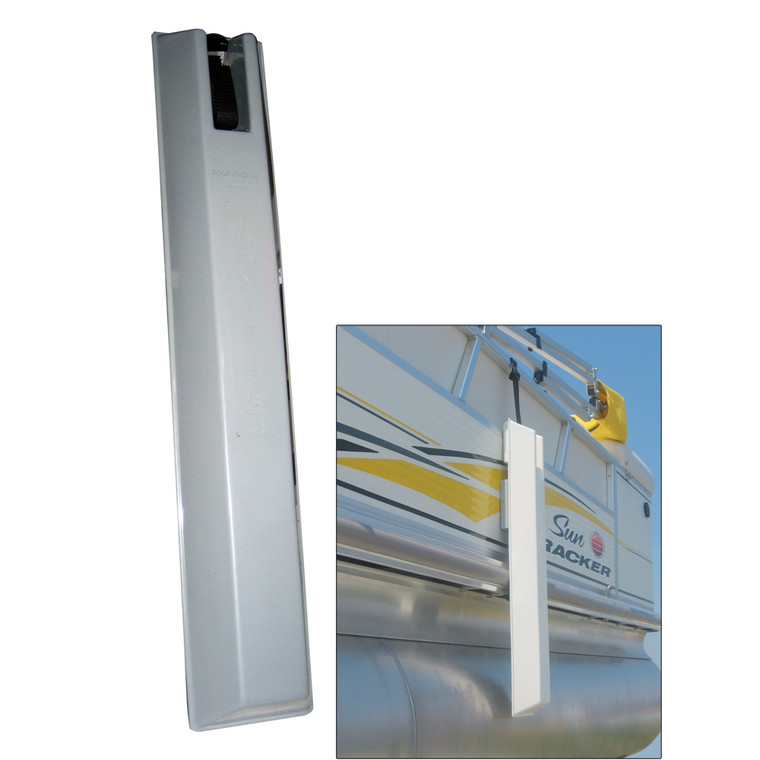 Dock Edge 'TOON Pontoon Boat Fender - 36" - Grey - DE53135F
