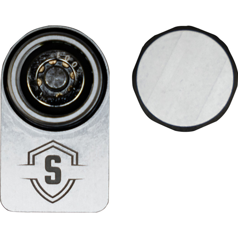 Secure Outdoors Elite Lock - Single - Minn Kota QRB - Silver - SO-EL-S-MK-SV