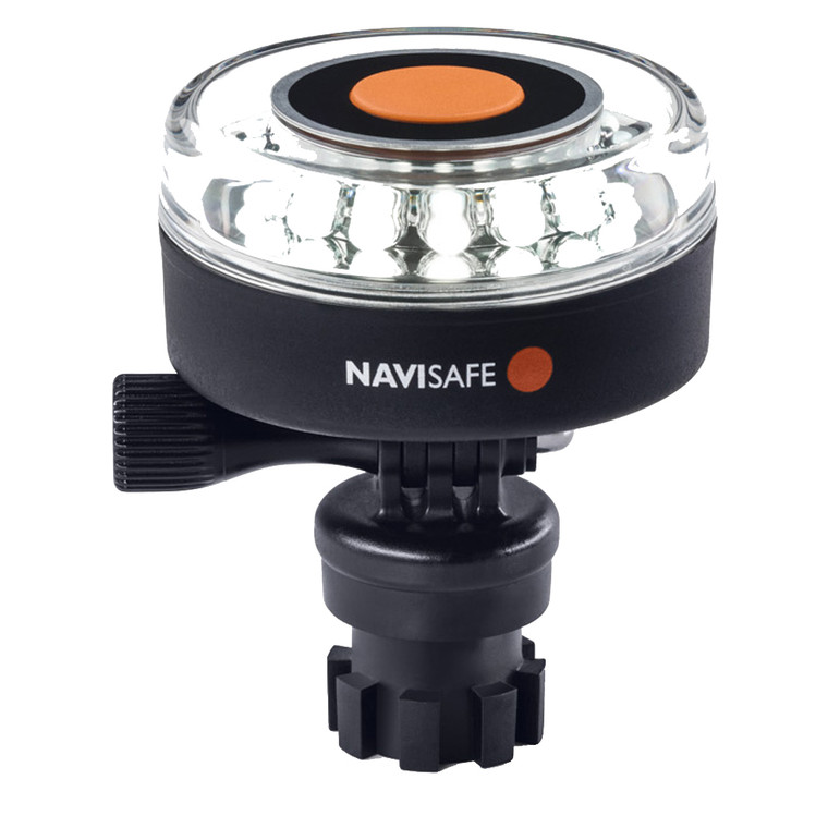 Navisafe Navilight All-White 5 Mode 360 Degree 2NM w/Navimount Base - 040-1