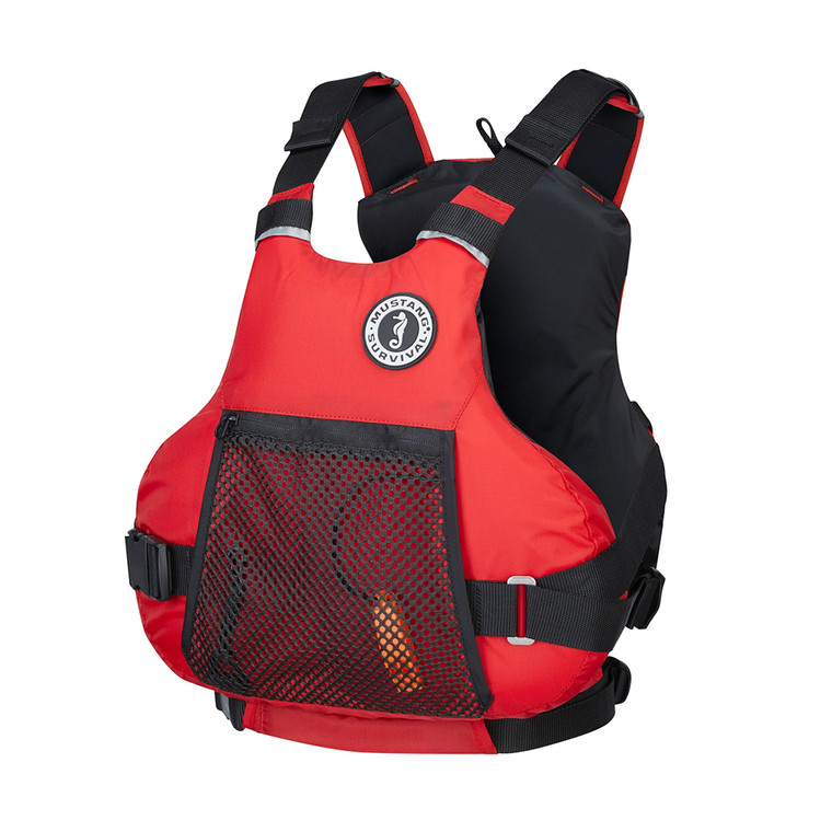 Mustang Vibe Foam Pull-Over Life Vest - S/M - Red - MV706002-4-S/M