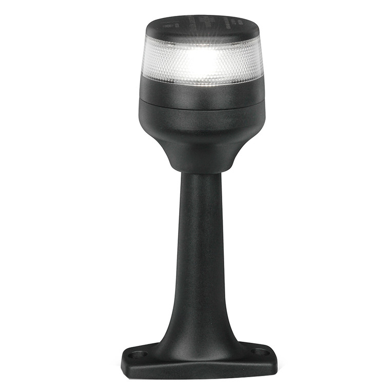 Hella Marine NaviLED 360 Compact All Round Lamp - 2nm - 6" Fixed Mount - Black - 980960201