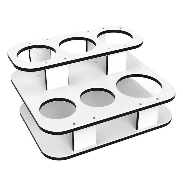 Magma Square Double Stack Side Caddy Party Table - T10-535