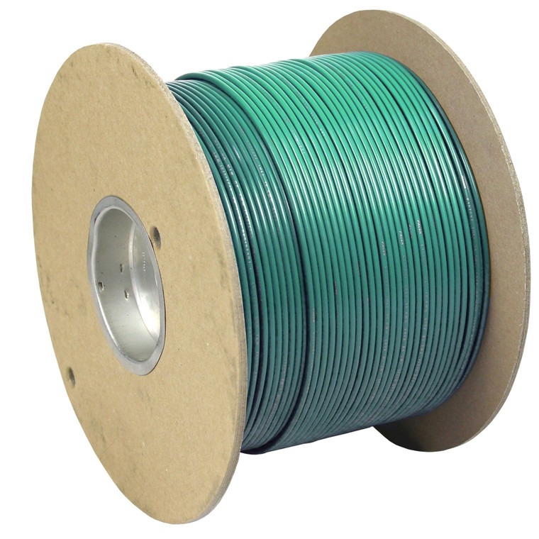 Pacer Green 18 AWG Primary Wire - 1,000'  - WUL18GN-1000