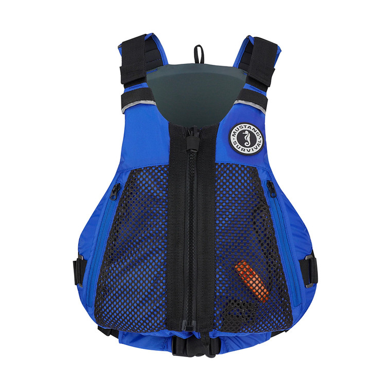 Mustang Trident Foam Vest - L/XL - Blue - MV716002-131-L/XL