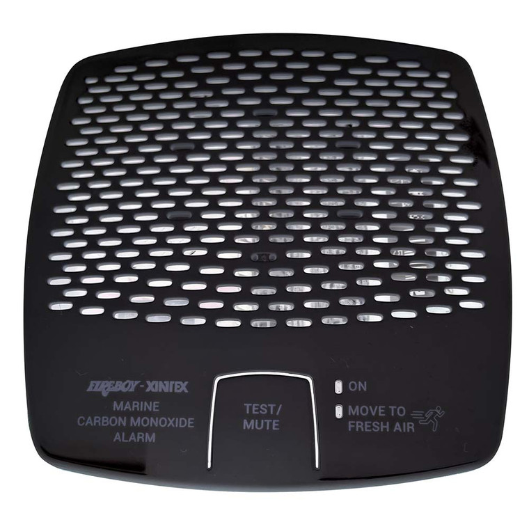 Fireboy-Xintex CO Alarm 12/24V DC - Black - CMD6-MD-BR