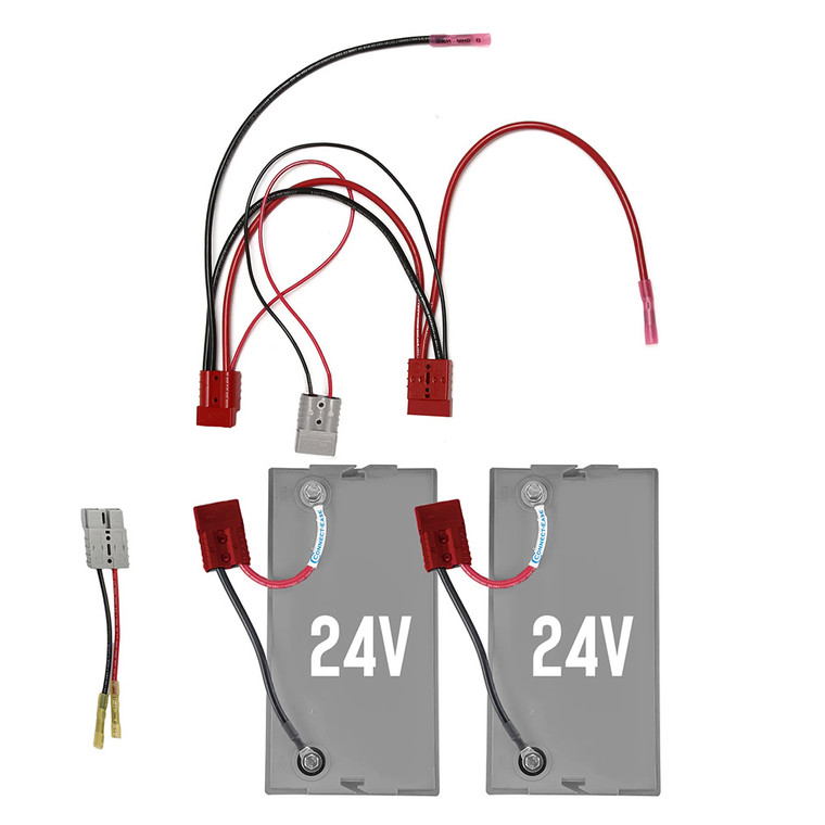 Connect-Ease 24V Parallel Kit f/2 24V Batteries to 1 Motor - RCE224VCHK