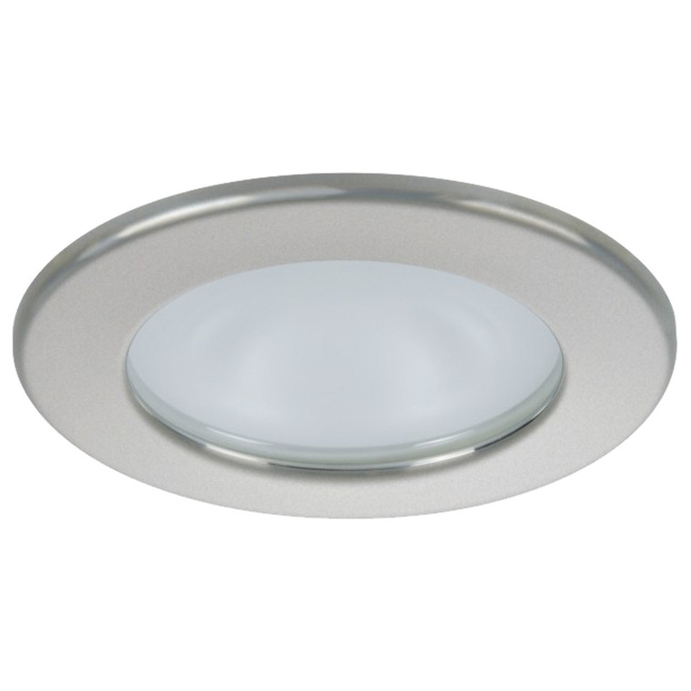 Quick Kai XP Downlight LED - 4W, IP66, Spring Mounted - Round Satin Bezel, Round Warm White Light - FAMP2492S02CA00