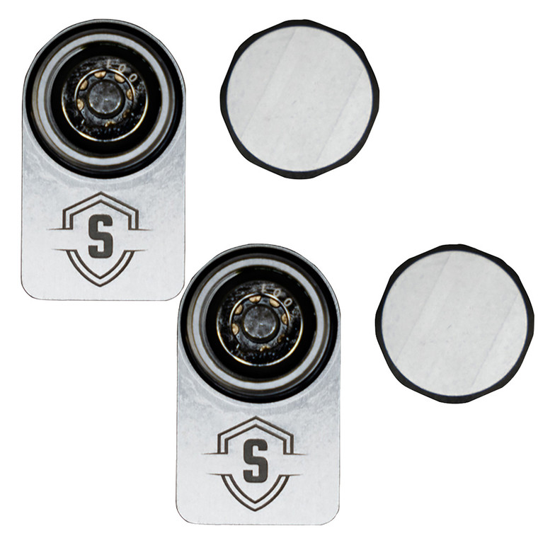 Secure Outdoors Elite Lock - Dual - Universal - Silver - SO-EL-D-UN-SV