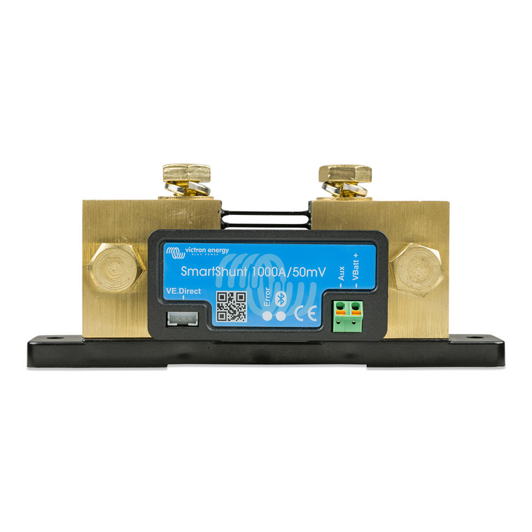 Victron SmartShunt 1000AMP/50MV Bluetooth Smart Battery Shunt - SHU050210050