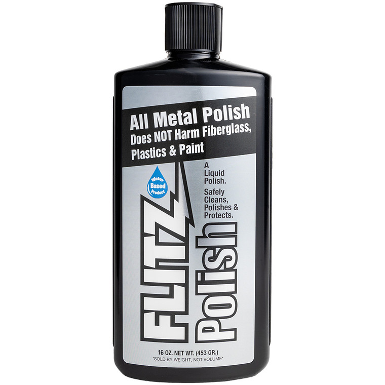 Flitz Polish - 16oz Liquid Bottle - *Case of 6* - LQ 04506CASE