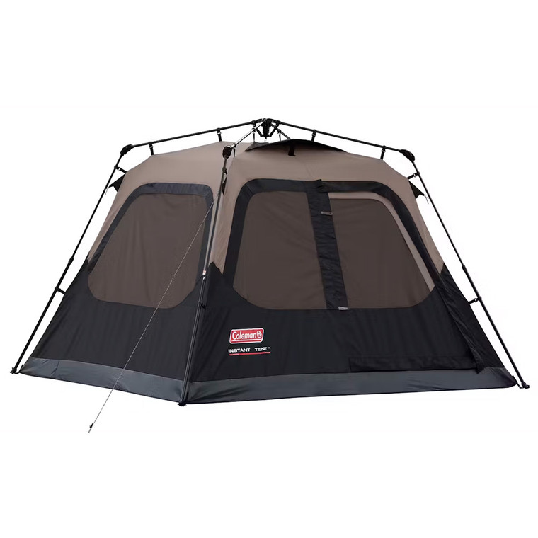 Coleman 4-Person Cabin Camping Tent w/Instant Setup - Black - 2206916