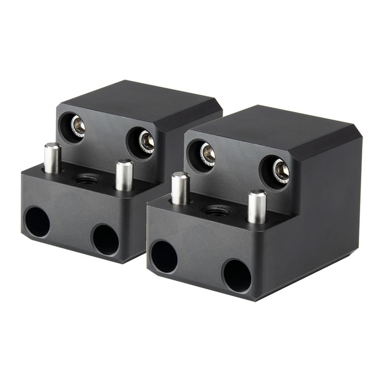 PTM Watersports Board Rack Mount - 4 Bolt - Black - Pair - P13168-1400TEBBK