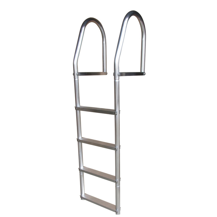 Dock Edge Fixed Eco - Weld Free Aluminum 4-Step Dock Ladder - DE2074F